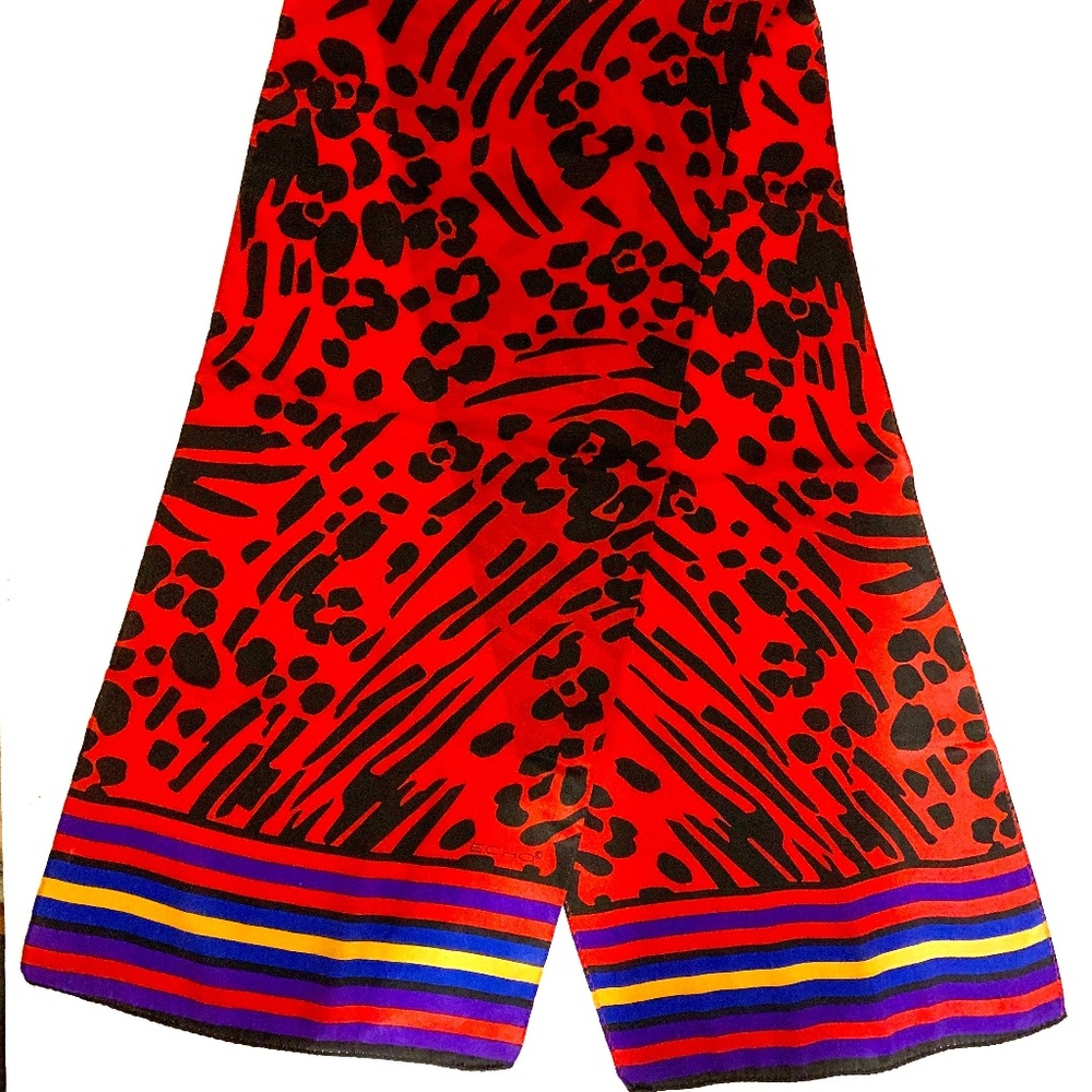 Scarf by ECHO Rectangle Vintage, Handbag Tie